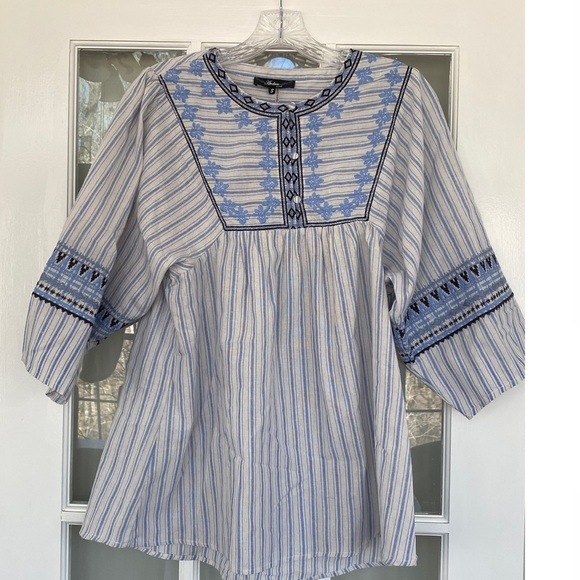 NWT Andree 3/4 Sleeve Top / Small - Picture 1 of 4